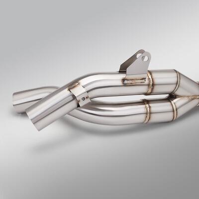 YZF-R改装R1不钢去鼓中73段出排气管摩托机双车排锈气管107-08年