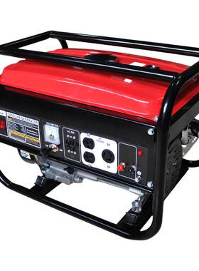 小型便携式户外交流单相三相110V220V双电压3千瓦5kw汽油发电机