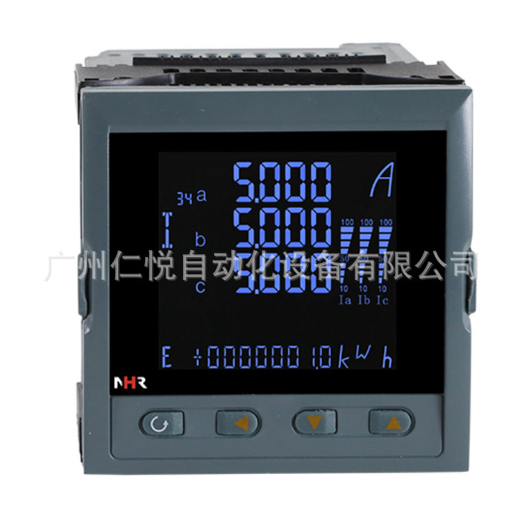 液晶三相多功能电量显示仪