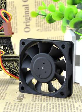 台达 6015 12V 0.12A 6CM 6厘米 3线 CPU 电脑机箱风扇 AFB0612MB