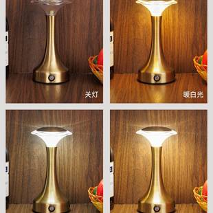 复古酒吧台灯充电户外餐桌灯桌面氛围灯小夜灯餐桌气氛灯清吧桌灯