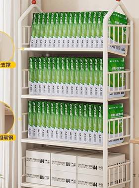 书F9889HJ8架置物架落地可铁移动轮儿小书柜家童用简易推车阅读带