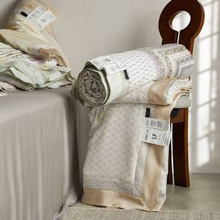 LIIESEN丽笙25新款100S天丝数码印花桑蚕丝夏被 200*230cm单夏被