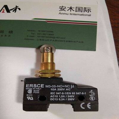 ERSCE微动开关E100-00-FM