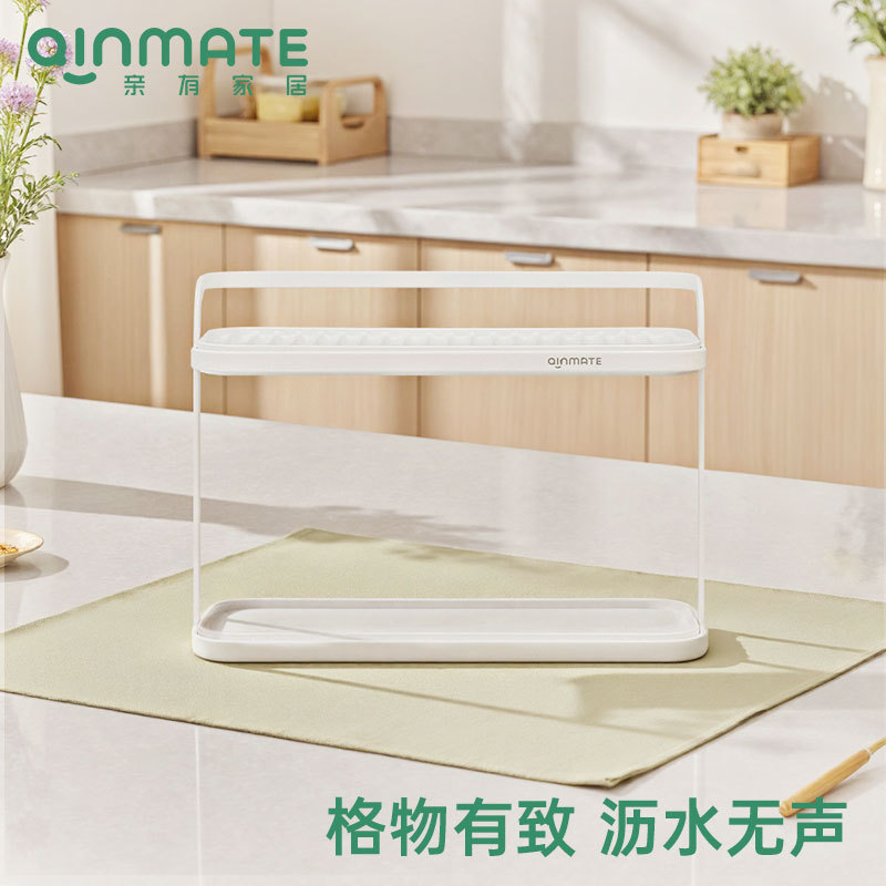 亲有双层免打孔沥水调料架
