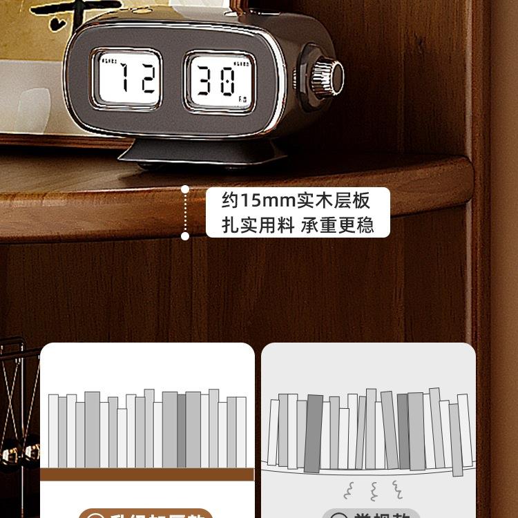 木柜转角置物靠墙QSI边三实角窄柜架子卧室角收纳储物柜扇形拐角