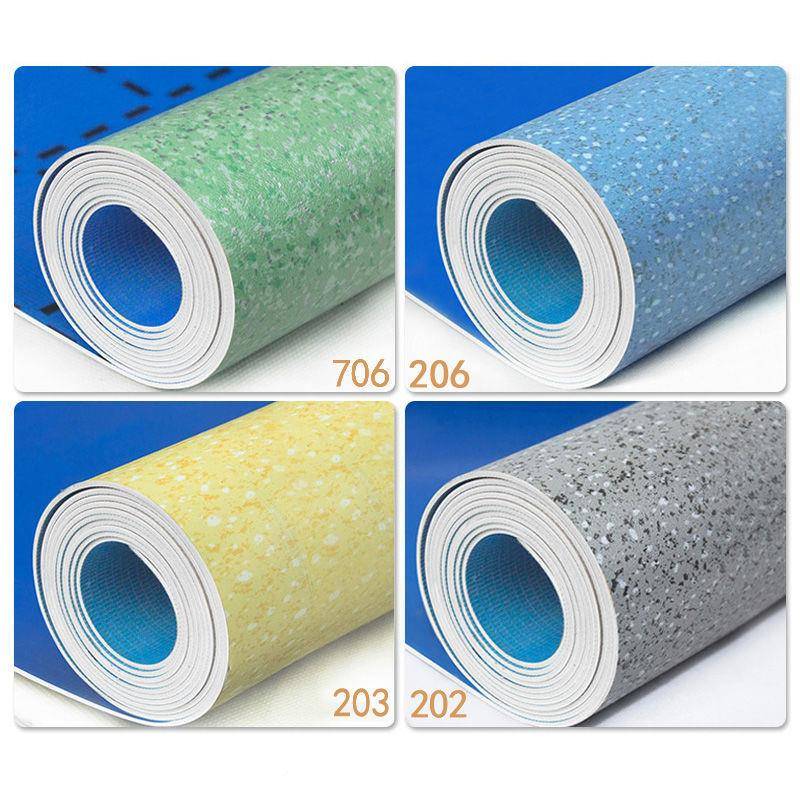 地板革加地厚耐磨地胶垫防JWE水家用水泥直地接铺地革pc自商用v板