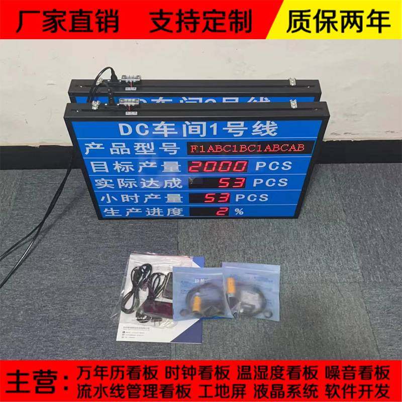精益化管理车间生产管理电子看板二次开发网口通信RS485通信LED屏,鲜花速递/花卉仿真/绿植园艺,割草机/草坪机,淘宝优惠券,粉丝福利购,淘宝优惠卷
