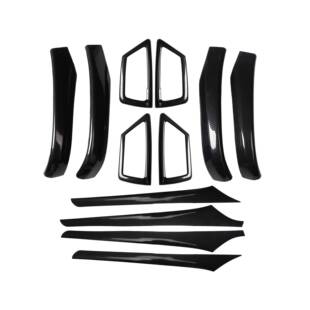 拿装货右舵普锐斯普锐斯桃木碳纤内饰PRIUSZVW30汽车方维向盘改贴