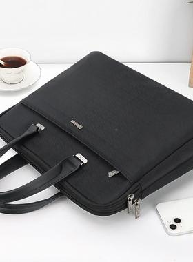 JL-2217杰利2217多层A拉会链收纳文商件袋大容量议包手提公事包务