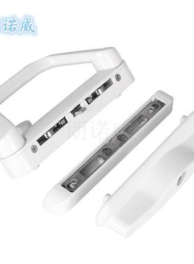 SNE门拉门隔锁移门钩锁单边豪华对接锁铝合金推玻璃断对开阳台拉