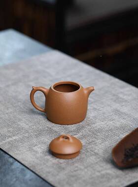 无添加段泥CH-2037秦权纯全手工3慕古文宜人c茶器小品10c高端兴紫