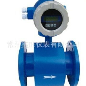 鑫旺LDE酸性污水管道电磁流量计 酸性污水管道计生活水量表