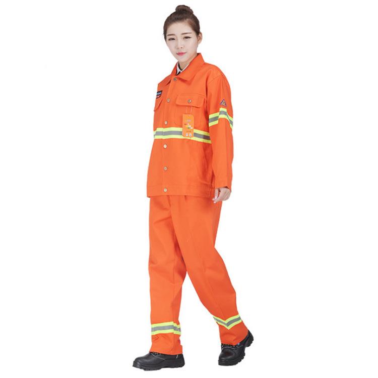 佰益ZR770102套9阻燃工作燃服藏蓝石油工防化火阻服装防护服分体