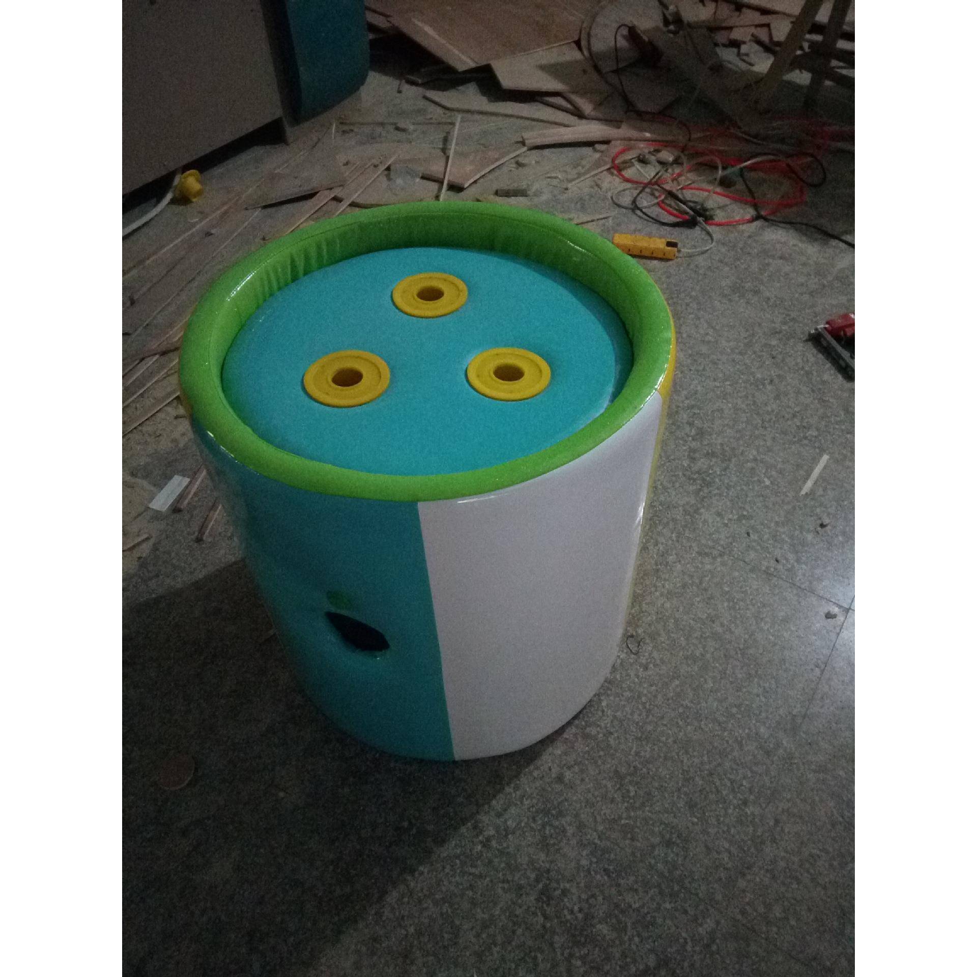 淘704气堡音乐吹机游乐软园儿童包悬浮木制海洋球乐场设备玩球具