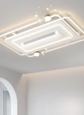 全光谱无叶客风扇L灯ED吸顶灯护眼厅卧室饰餐厅房83510间中山具现