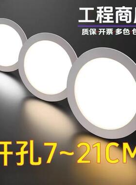 嵌入式led筒2.5寸5W12W8W工孔程开CYO天花灯过灯道洞灯2120V电压