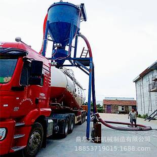 散水泥装罐车气力输送机 安徽圆筒库粉煤灰装运吸灰机 干灰清库机