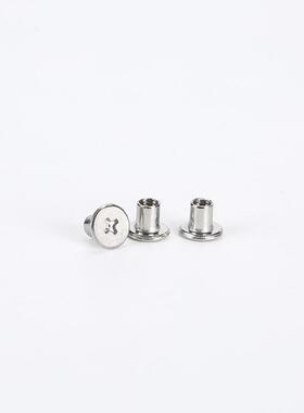 丝现货销30不锈钢对接4螺大平头十字字母铆钉账本螺丝869对接铆直