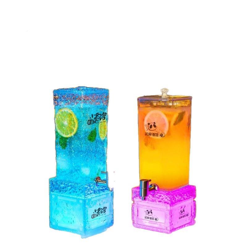 酒炮酒吧专用龙创鸡网红发光尾酒扎10271238啤酒桶带头1.5升3意升