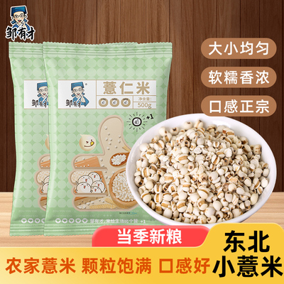 新鲜小薏米正宗薏仁米新货