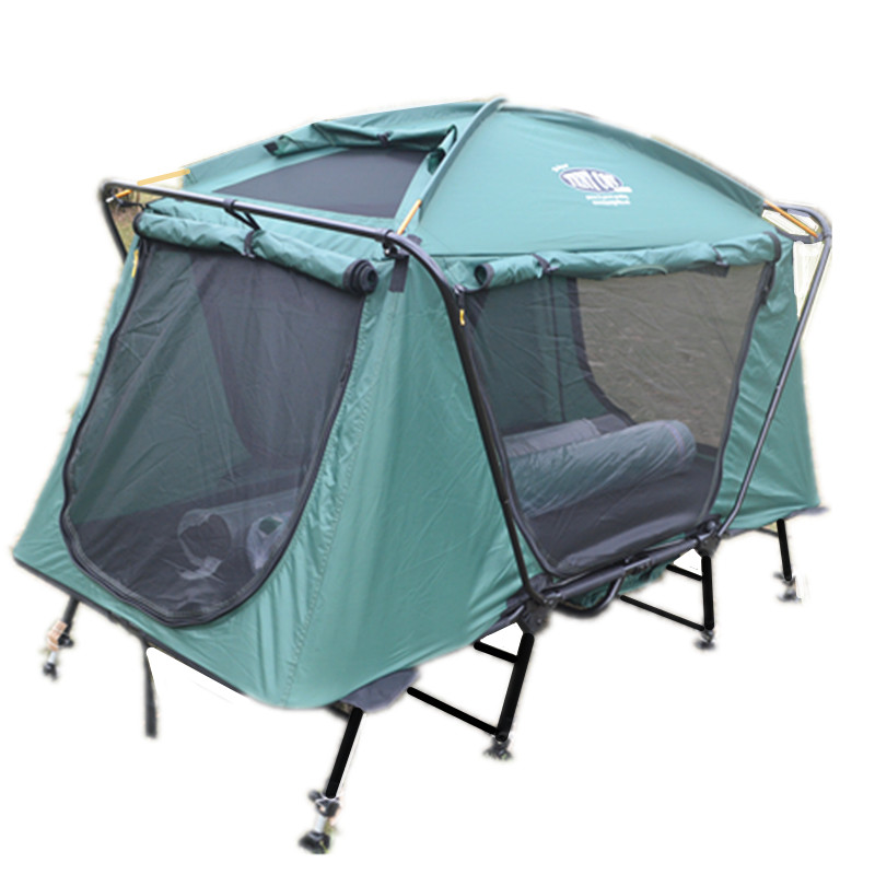 调节式离地帐篷床野营钓鱼冬钓车顶多功能保暖四季防风防雨3层帐