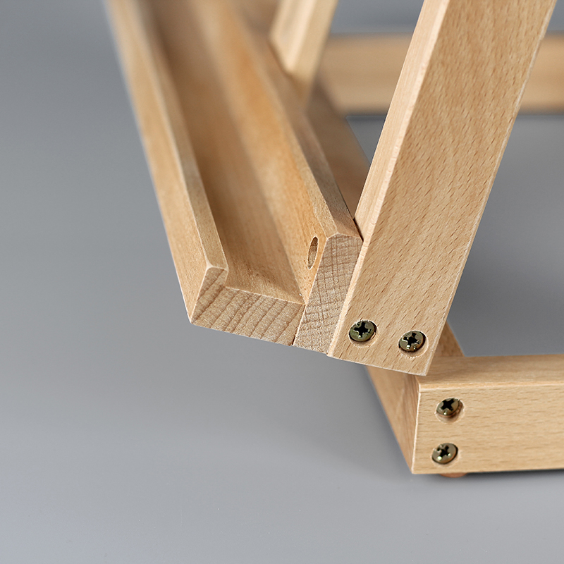 桌面画架榉木制台式桌上可折叠支架式油画架k素描画板调节便携式