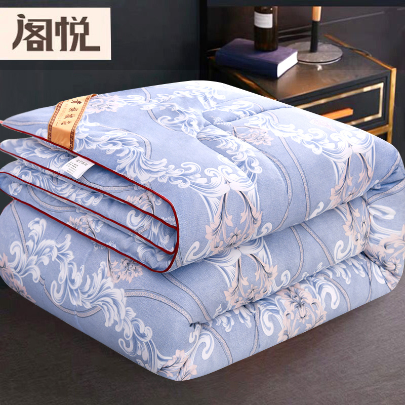 四季丝子轻薄款冬被春秋被秋冬季人空调被保暖加厚通用