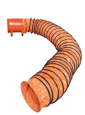 伸缩通风软管道 PVC尼龙塑料帆布螺旋 抽油烟鼓送排风机软管400mm