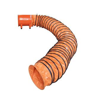 伸缩通风软管道 PVC尼龙塑料帆布螺旋 抽油烟鼓送排风机软管400mm