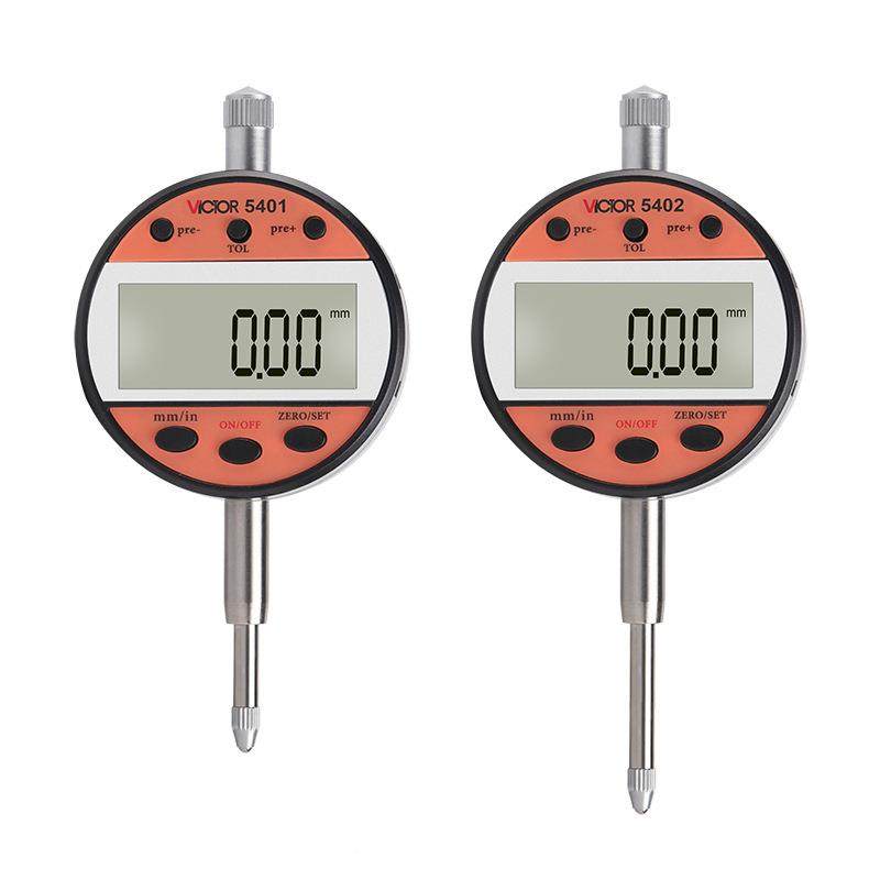 胜利VC5401公/5402数显百分表英制切换测厚仪反应灵敏TBL测准量确
