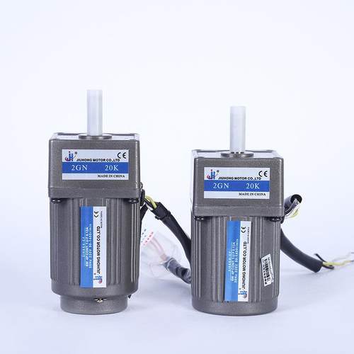 LBC交流齿轮速电机6W/10W减速机调速机定速马达减2单相20V3电80V