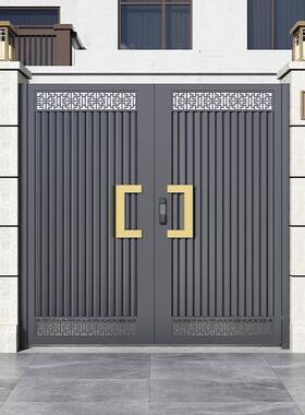 别墅园门户外推大门铝合金庭院门农花入253户门自建房小院子村门