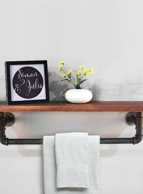 铁品AL86567家质居工业风水管防锈纸巾架衣帽挂钩艺毛巾架浴室