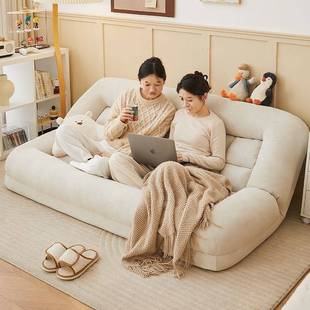 懒人沙发人类狗窝床可睡觉小户型单人沙发阳台休闲折叠双人沙发