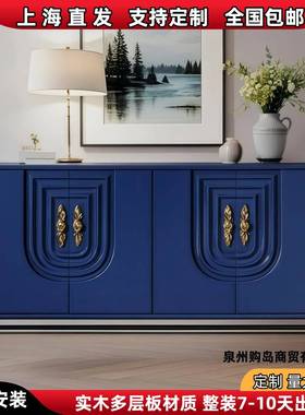 术简艺诧寂餐边柜储物收纳个风性网红储物柜意式极a-014简烤漆约