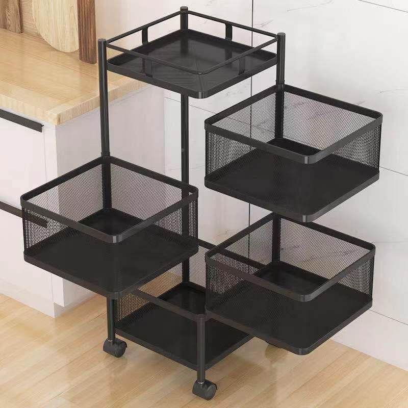 厨房蔬菜置物可旋转移收纳层架落地多夹缝动储物架子32131架杂物,厨房/烹饪用具,抹布架/厨房清洁收纳架,淘宝优惠券,粉丝福利购,淘宝优惠卷