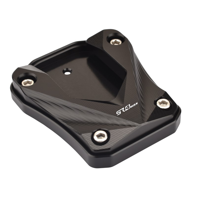 适用隆鑫无极SRMX改装边脚撑加大垫侧支架配件侧踢辅助块稳固器