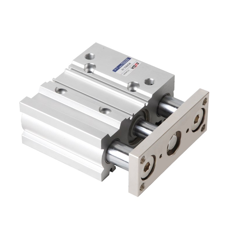 三轴气缸mgpm带导杆行程可调/1/20///10/MGPM三杆气缸