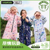 儿童雨衣连体幼儿园宝宝女孩2025新款 全身防水雨服小孩男童雨披