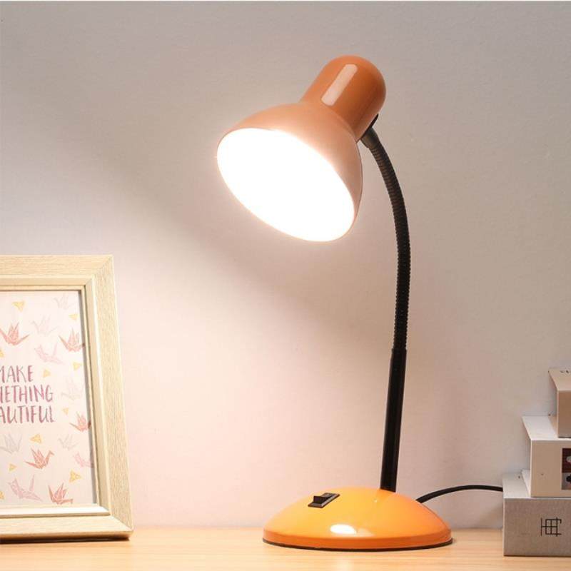 插电式LED护眼台灯床头书桌学生卧室床头阅读台灯学习宿舍台灯