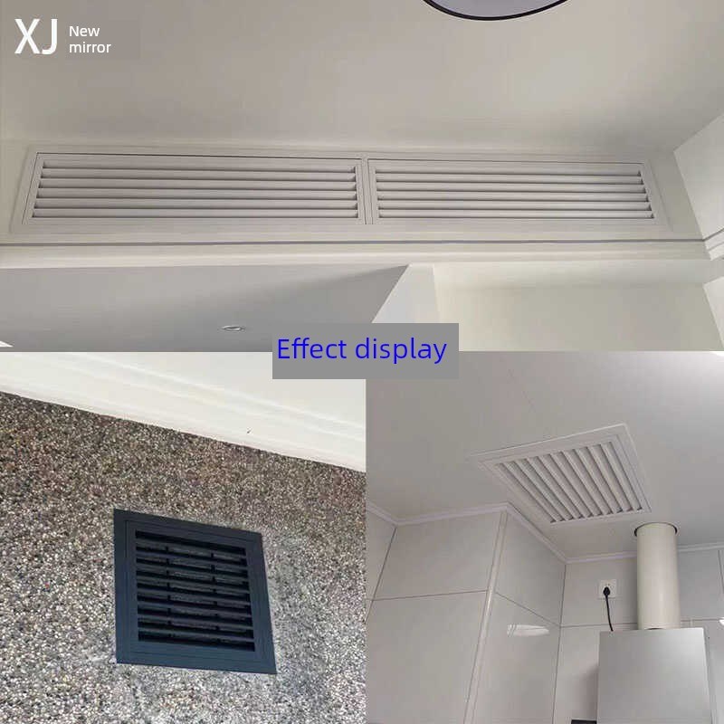 铝合金百叶窗排气口检查口装饰盖中央空调回风口吊顶检查口
