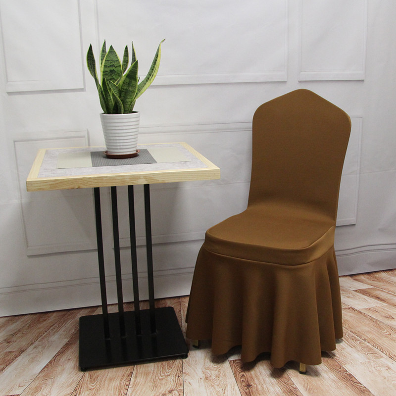 定制椅酒店专用弹力椅子饭店宴会通用餐厅椅背加厚罩