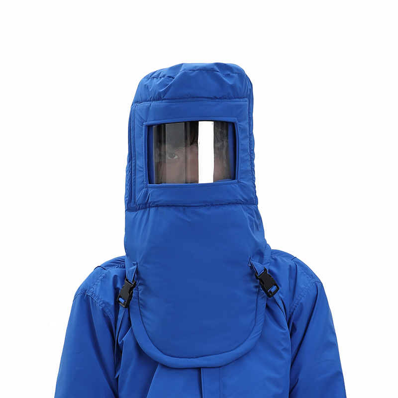 LC-Z08低温防护面罩(CE认证)防液氮操作防冻干冰防寒LNG加气站