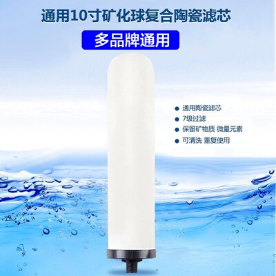 适用道尔顿净水器陶瓷滤芯M10/9404/9504净水器滤芯 通用滤芯