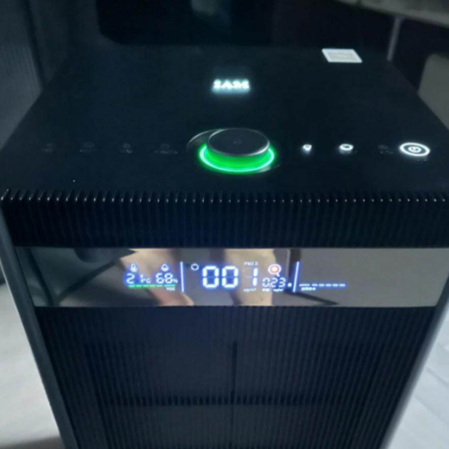 IAM空气净化器除甲醛细菌家用办公负离子甲醛数显KJ1500F-X8/J