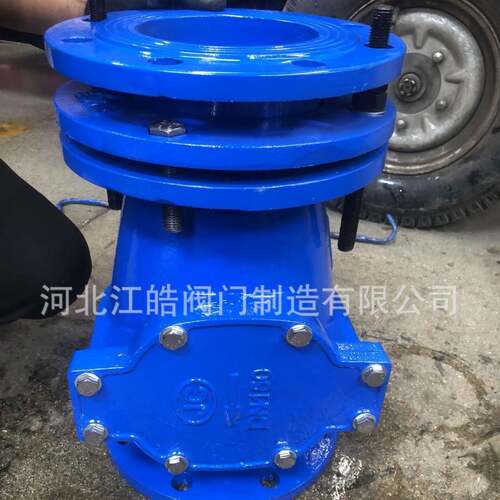 江苏厂家现货供应法兰式限位水表伸缩过滤器DN100