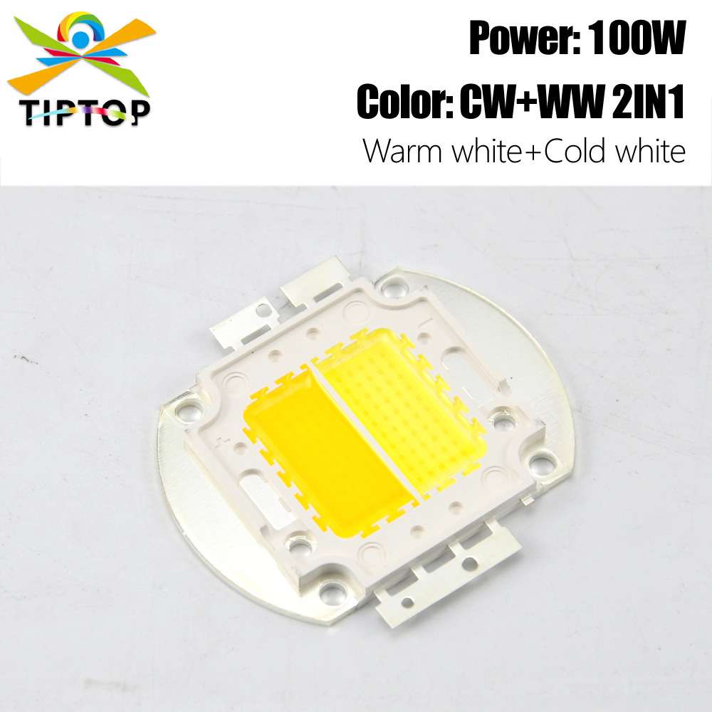 100WCOB冷暖二合一灯珠帕灯观众灯 灯光节舞台秀T台秀模特秀酒吧