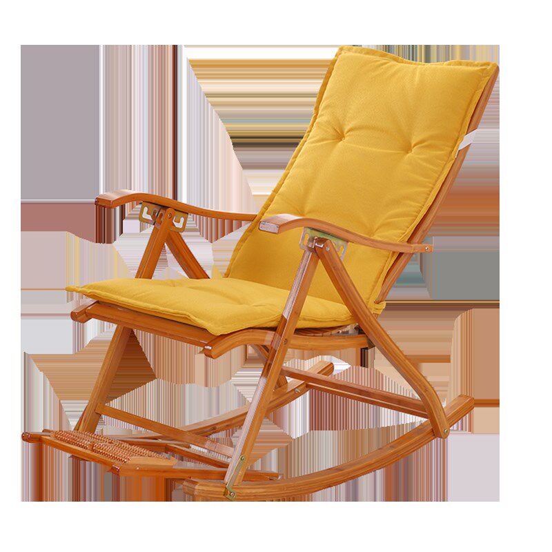 躺椅垫子四季通用棉麻藤椅坐垫靠垫一体春秋午休摇摇椅折叠椅坐垫