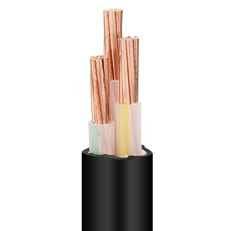 送检新国标铜芯YJV2 3  5芯10平工程户1电动力电缆线铜芯线